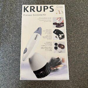 Krups portable shoeshine kit, NIB
